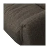 Baggy 1-zits element met arm rechts warmgrijs melange