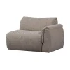 Baggy 1-zits element met arm rechts bruin melange