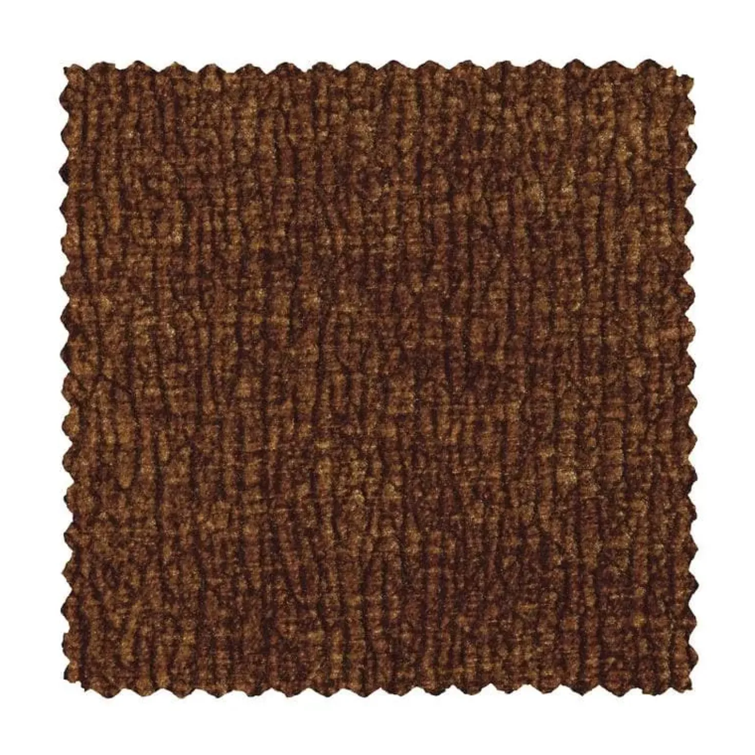 Baggy 1-zits element met arm rechts chenille middenbruin