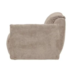 Baggy 1-zits element met arm rechts chenille zand