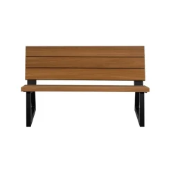 Banco Tuinbank hout/metaal naturel 138cm