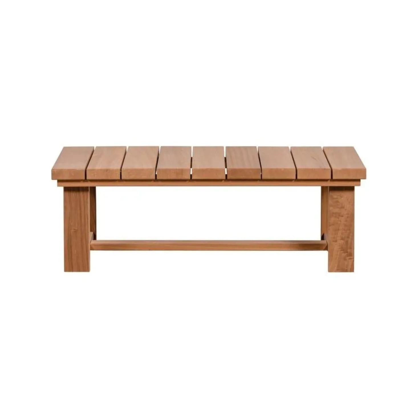 Banco Tuin salontafel hout naturel 122cm