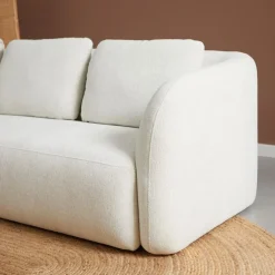 Bank Cloud Chaise longue links - Raven 22 stof