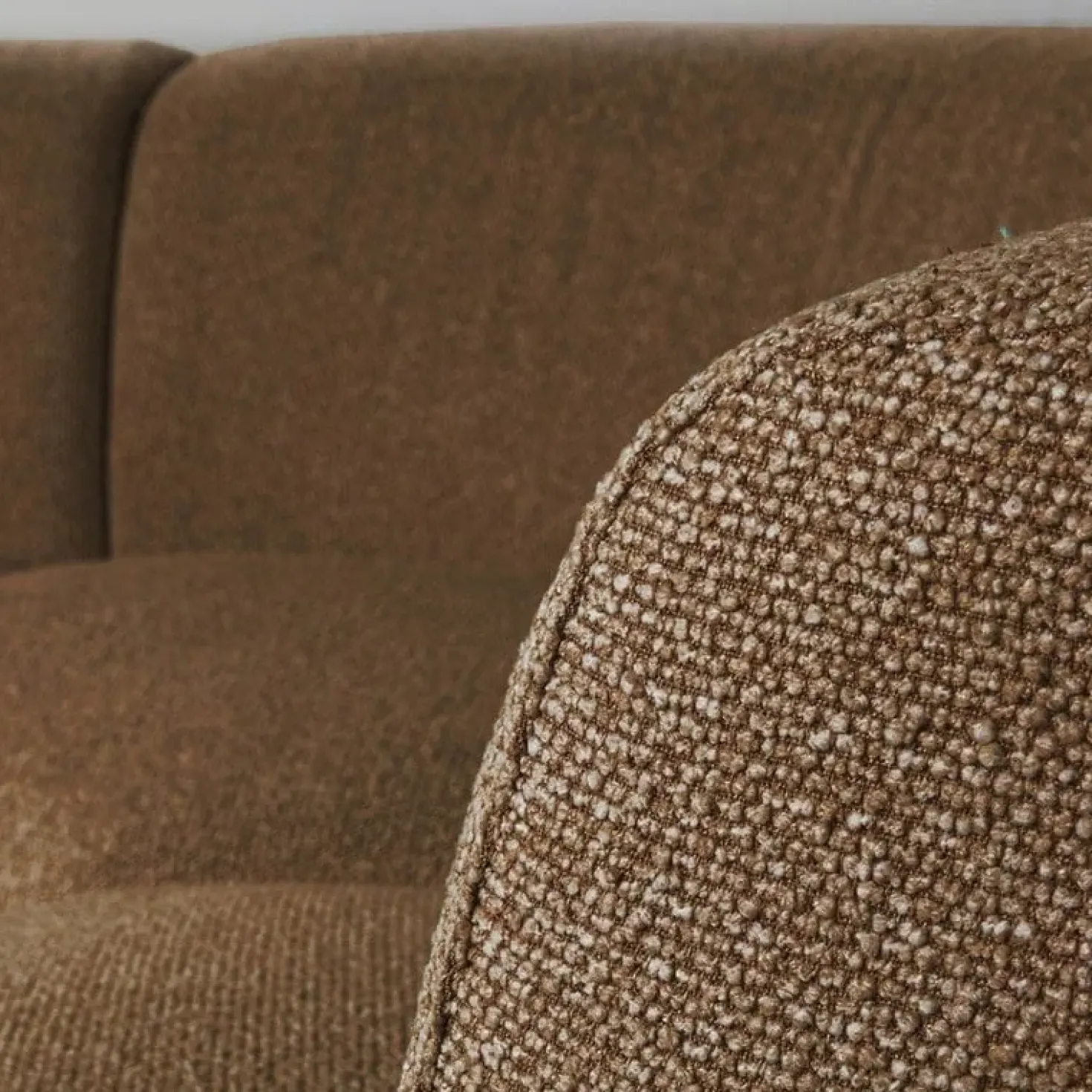Bank Florence Coral Boucle 350cm