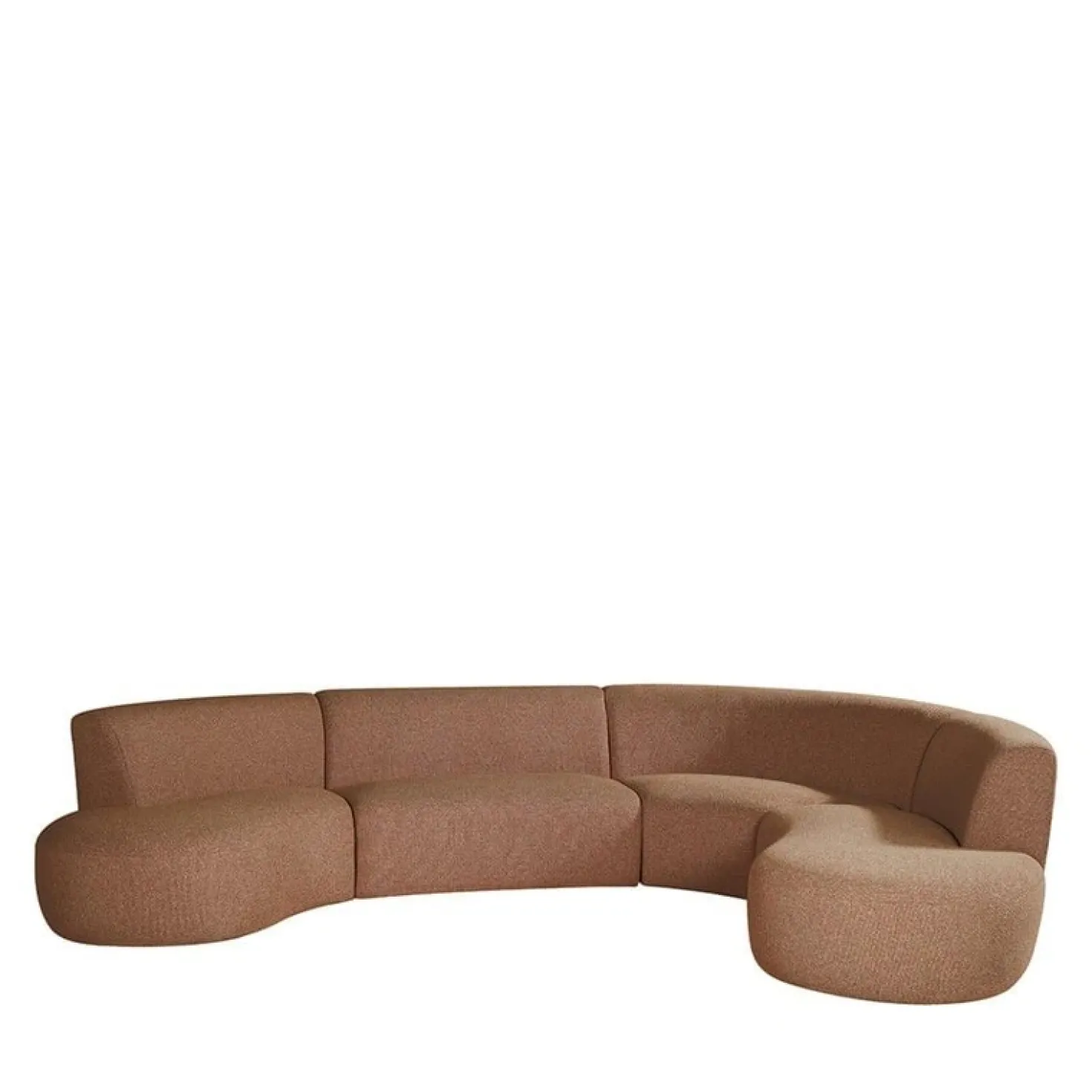 Bank Florence Coral Boucle 350cm