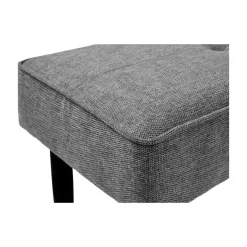 Bankje Jackie stof Grijs 100cm