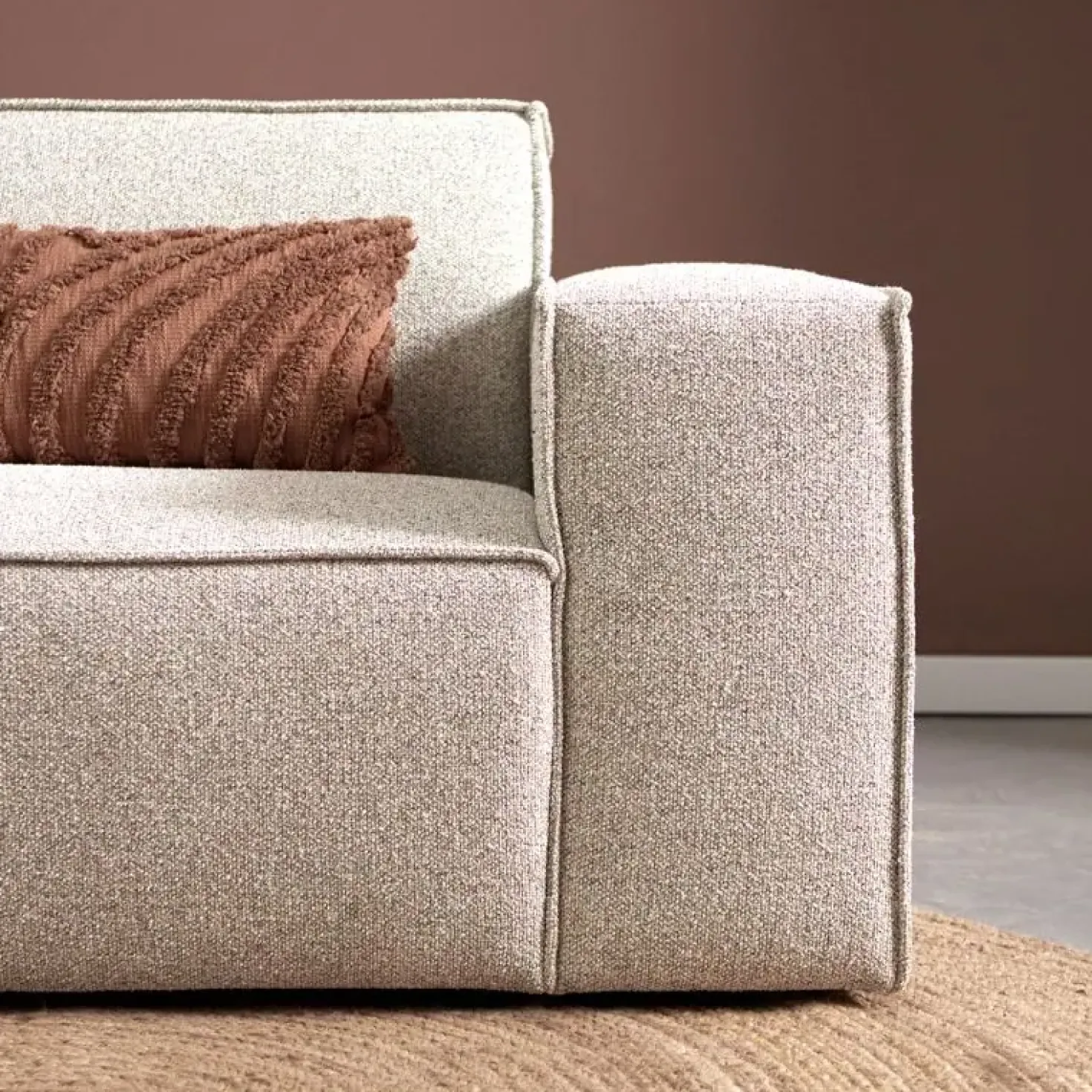 Bank Play Chaise longue links - Serenity 03 stof