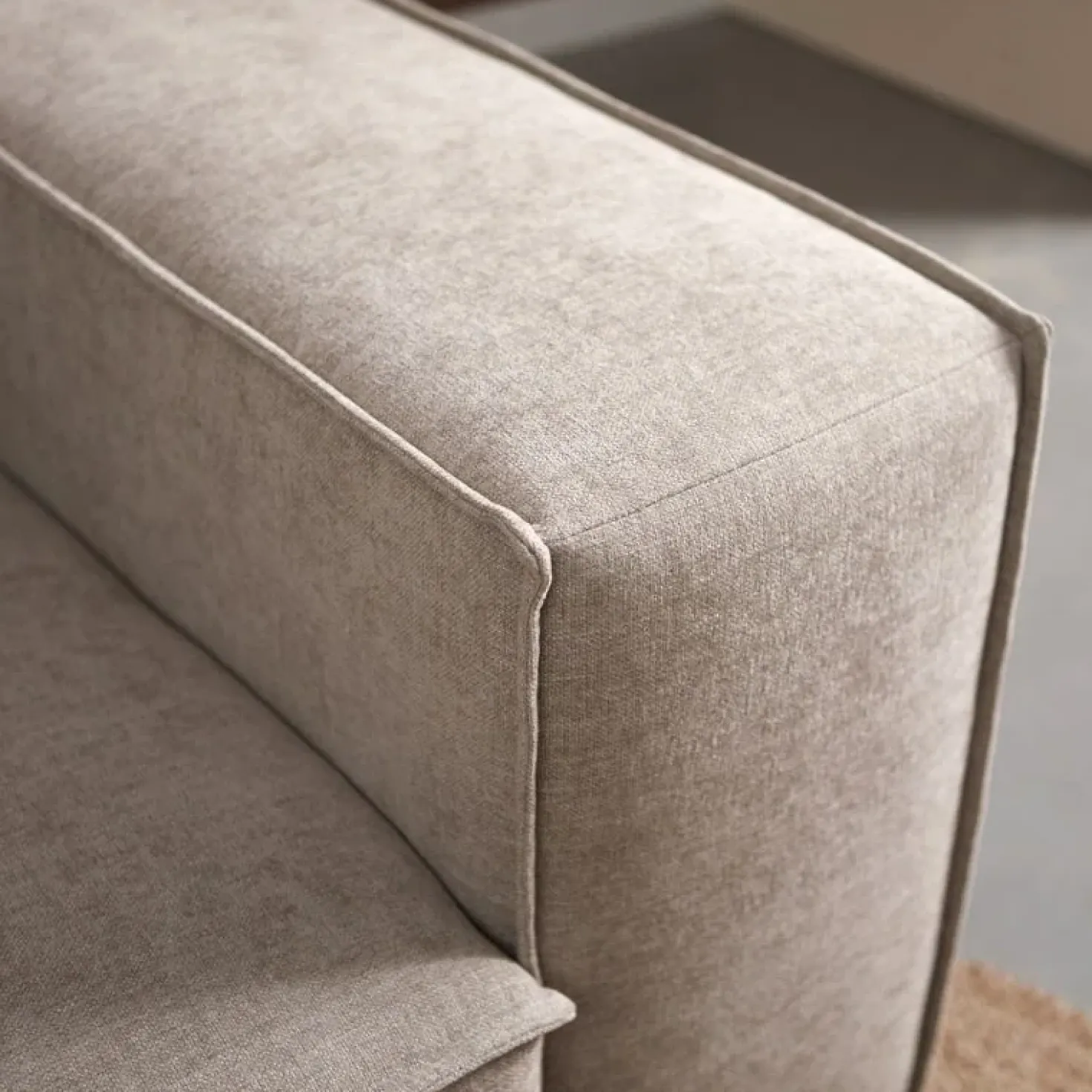 Bank Play Chaise longue links - Tesla 2003 stof