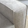 Bank River met ottoman links- Taupe stof