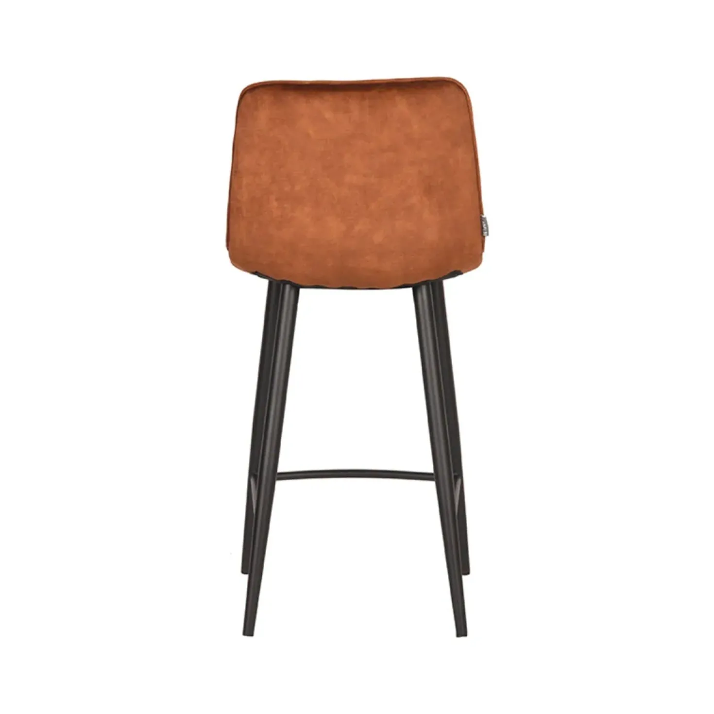 Barkruk Jelt Oker Velours 45cm