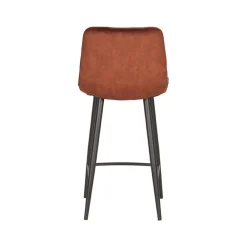 Barkruk Jelt Rust Velours Zithoogte 65