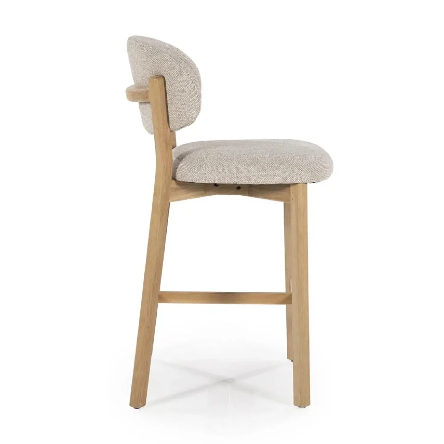 Barstoel Mikky Naturel Taupe