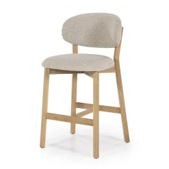 Barstoel Mikky Naturel Taupe