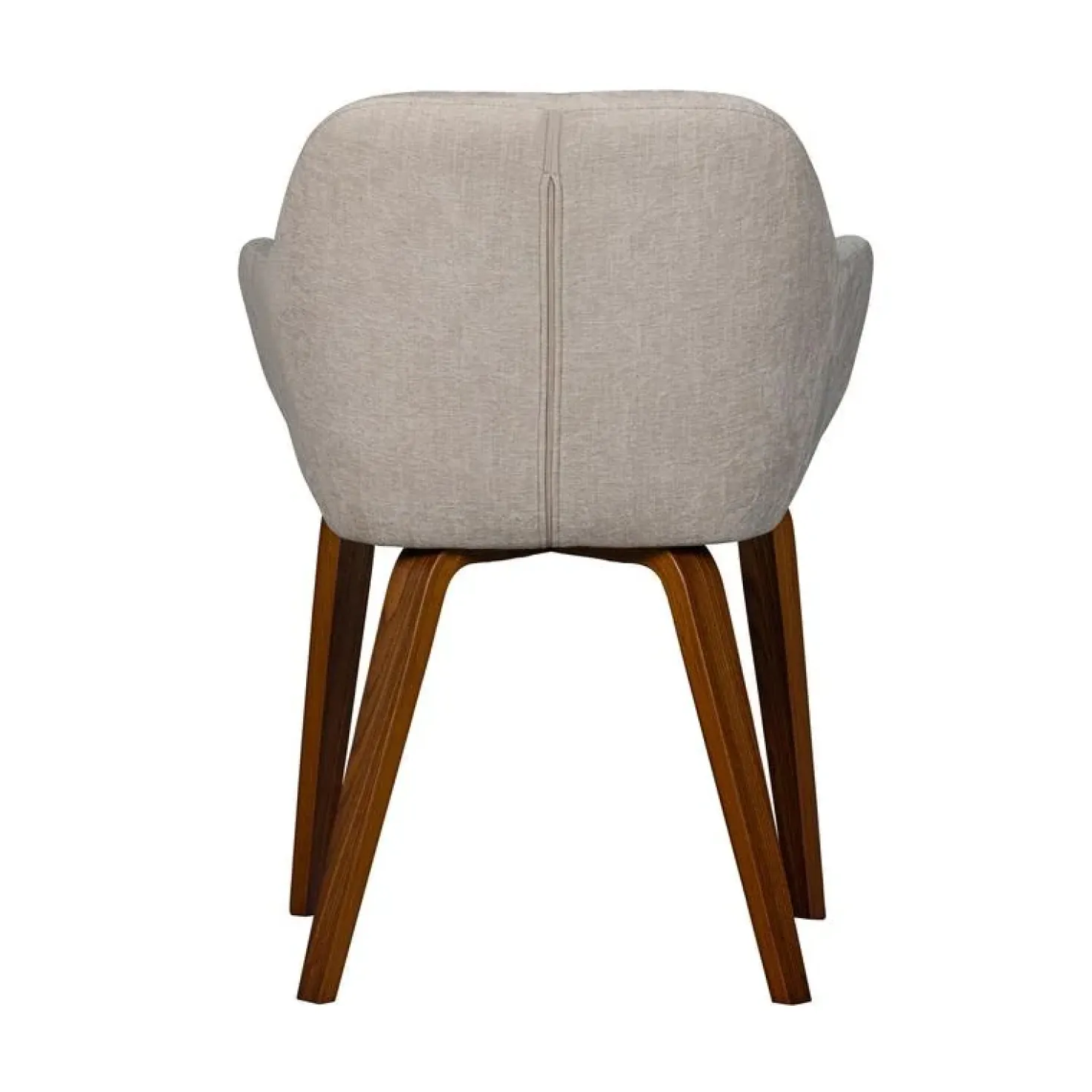 Base Eetkamerstoel velvet melange zand