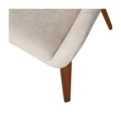 Base Eetkamerstoel velvet melange zand