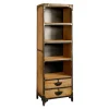 Basto Boekenkast 2 lades mango naturel matt