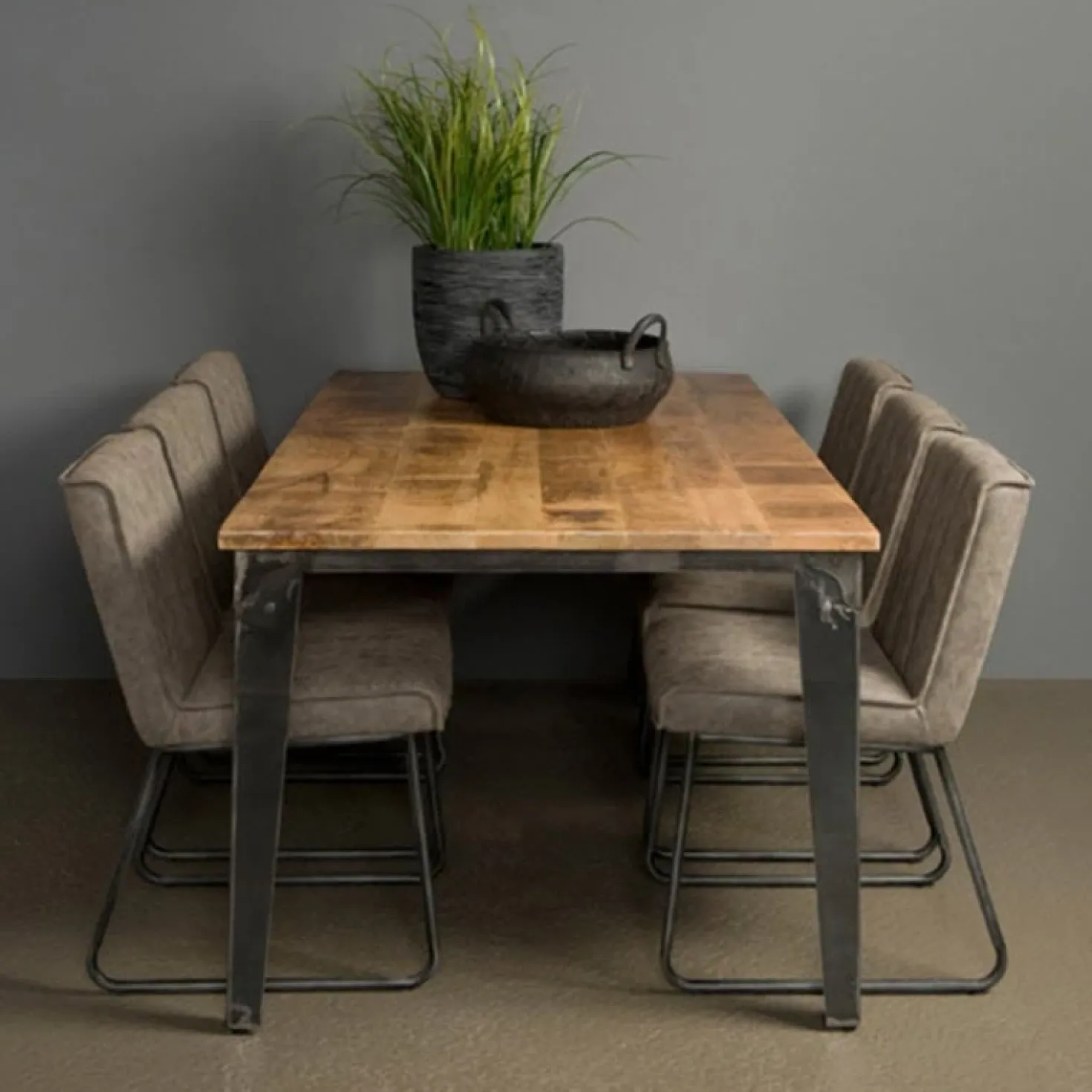 Basto Eettafel mango naturel matt 200x100cm