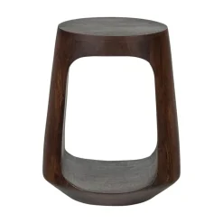 Bayo Bijzettafel mangohout walnoot 33cm