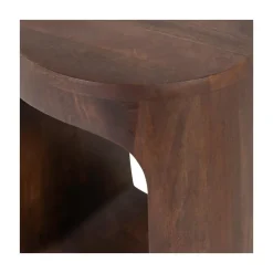Bayo Bijzettafel mangohout walnoot 33cm