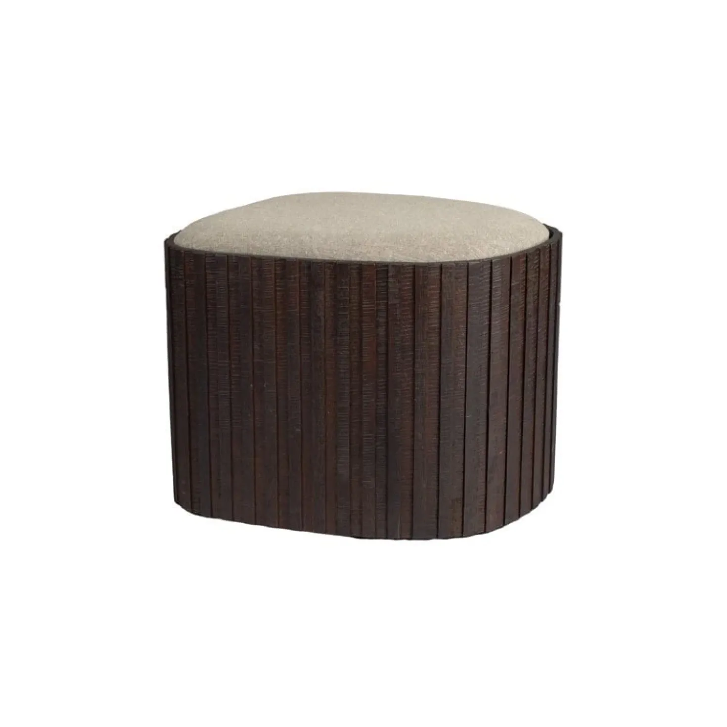 Bay Opbergpoef Bruin 52cm