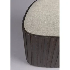 Bay Opbergpoef Bruin 52cm