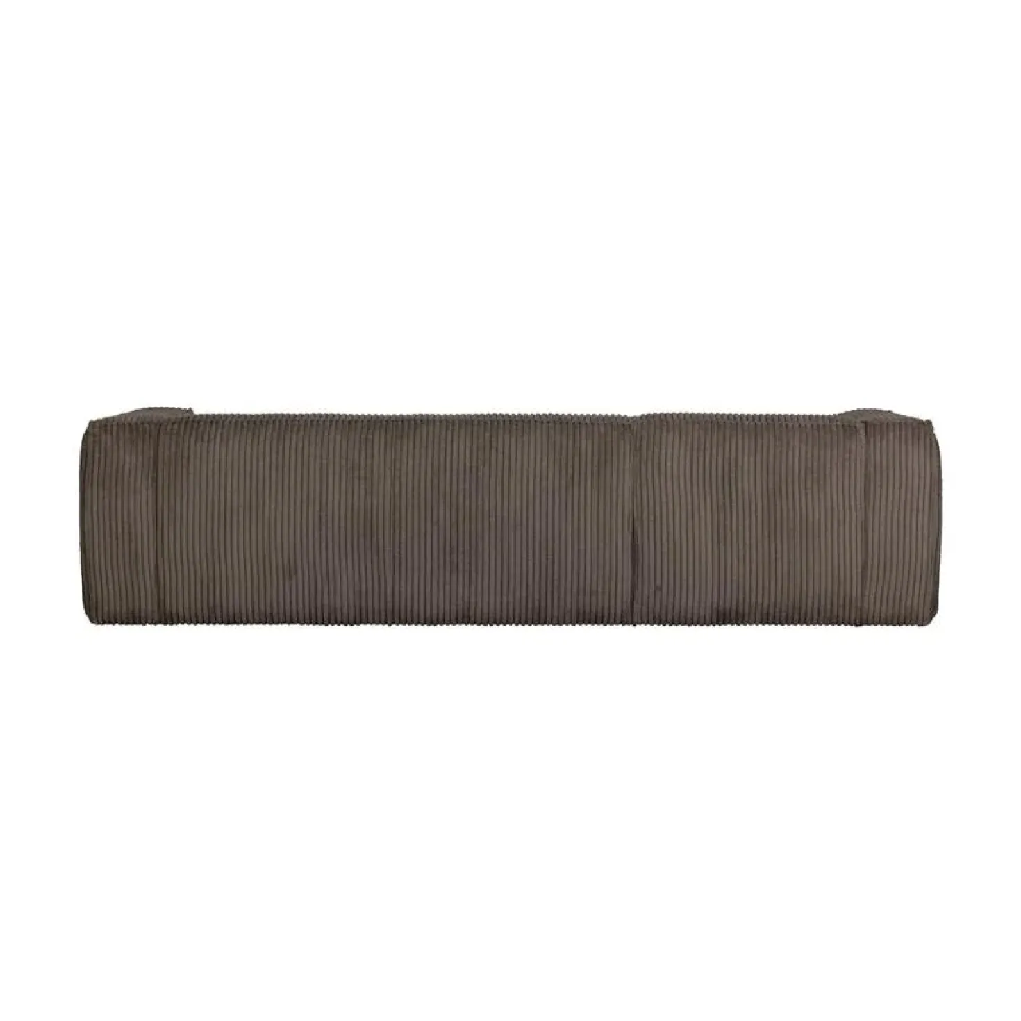 Bean Hoekbank links ribstof taupe 305cm