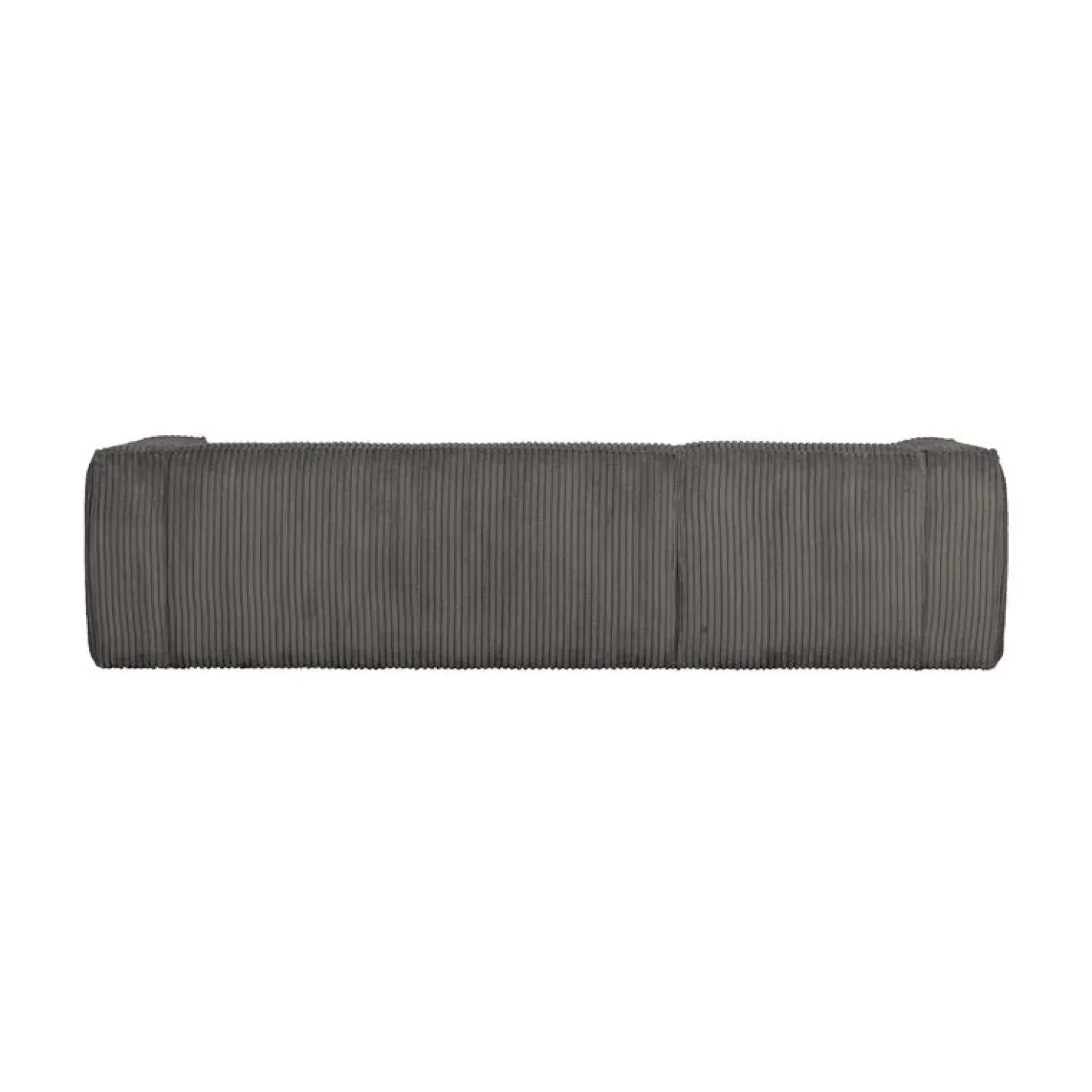 Bean Hoekbank links ribstof taupe terrazzo 305cm