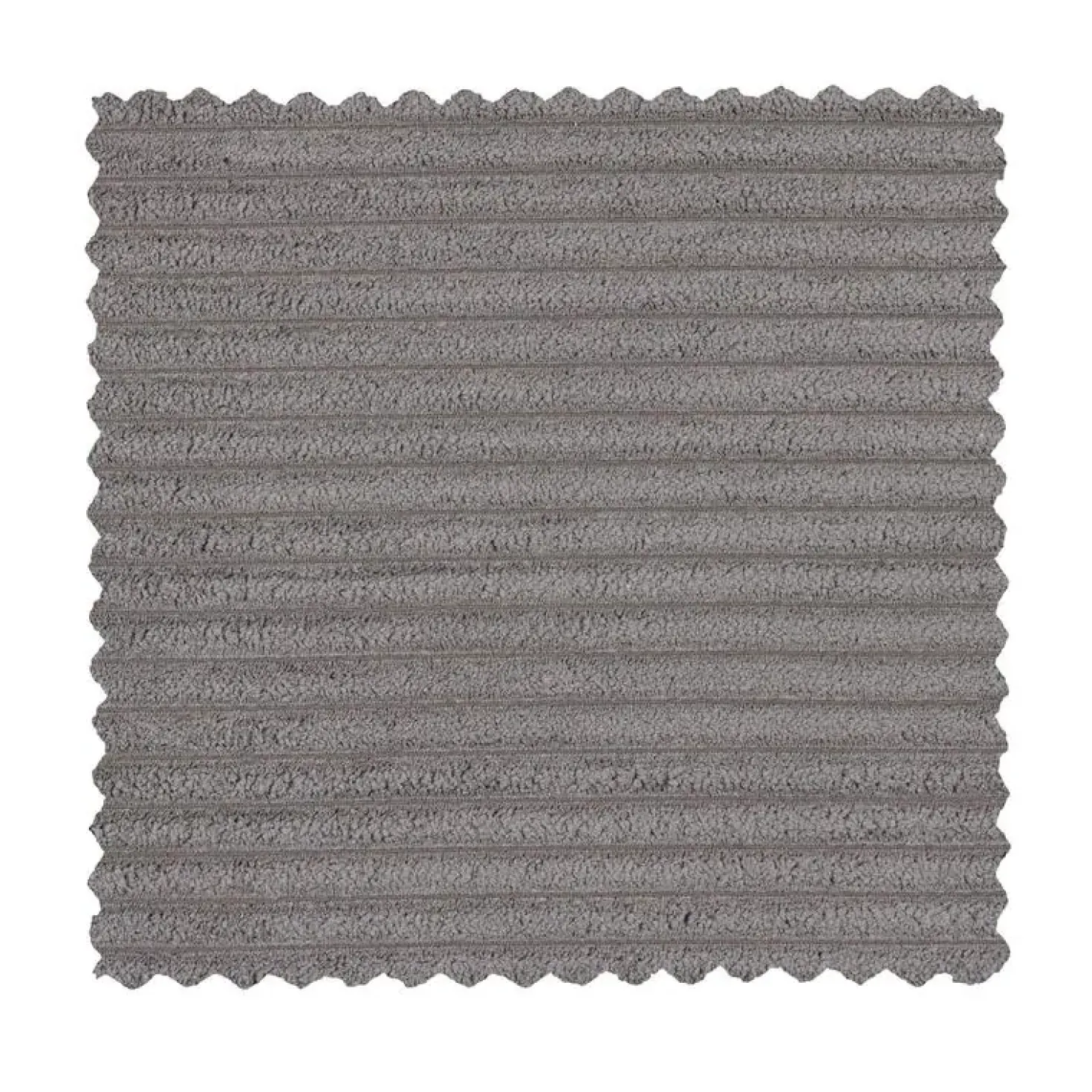 Bean Hoekbank links ribstof taupe terrazzo 305cm
