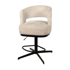 Beau Barstoel draaipoot Naturel