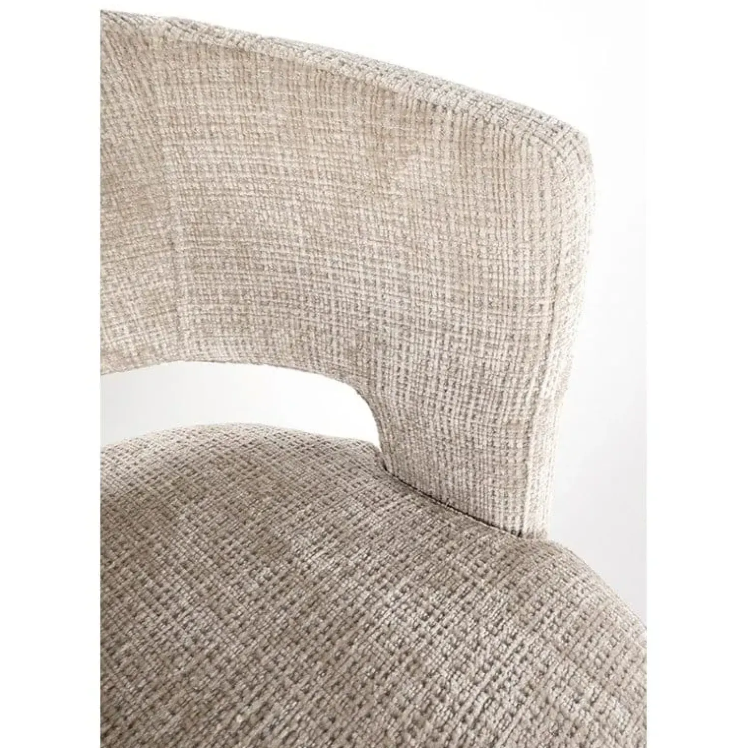 Beau eetkamerfauteuil draaipoot Naturel