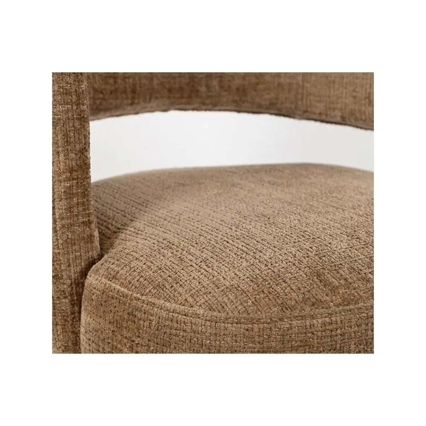 Beau eetkamerfauteuil draaipoot Bruin