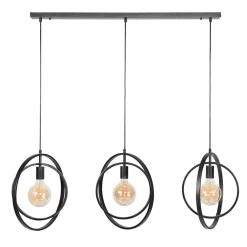 Bellamy 3-lichts hanglamp industrieel