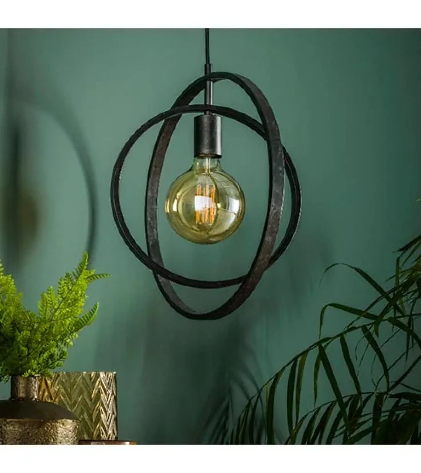 Bellamy 1-lichts hanglamp industrieel