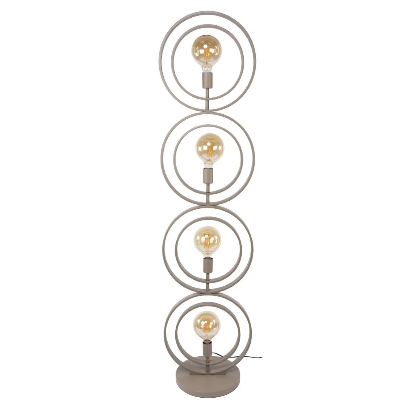 Bellamy 4-lichts Vloerlamp Beige