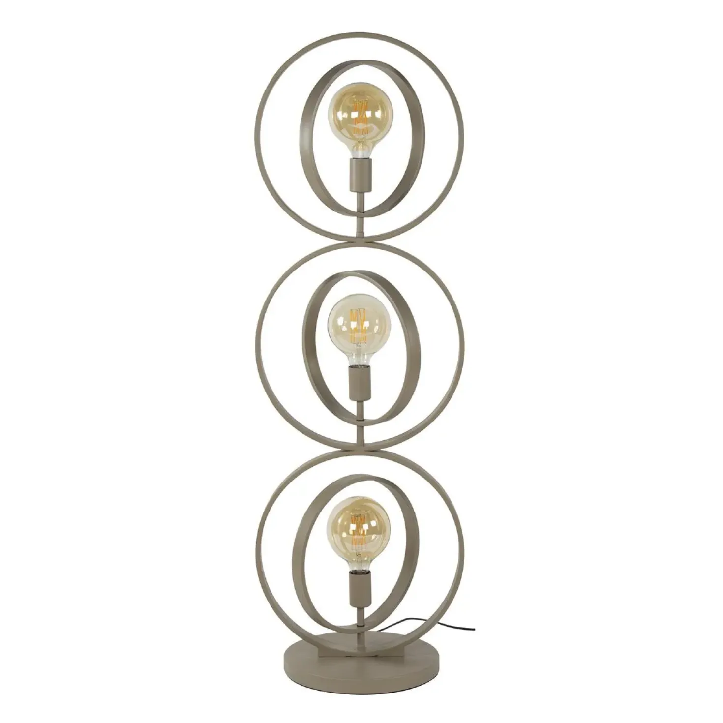 Bellamy 3-lichts Vloerlamp Beige