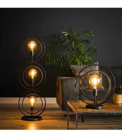 Bellamy 3-lichts vloerlamp industrieel
