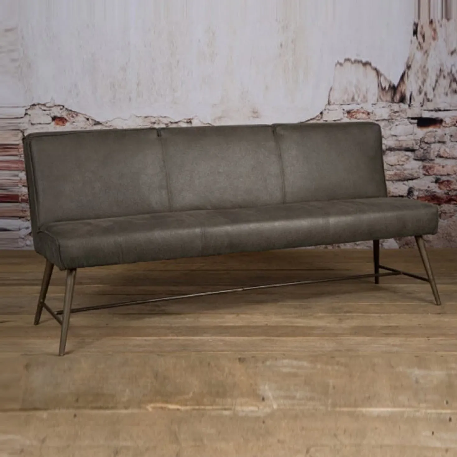 Belmonte Eetkamerbank cherokee grijs 185cm