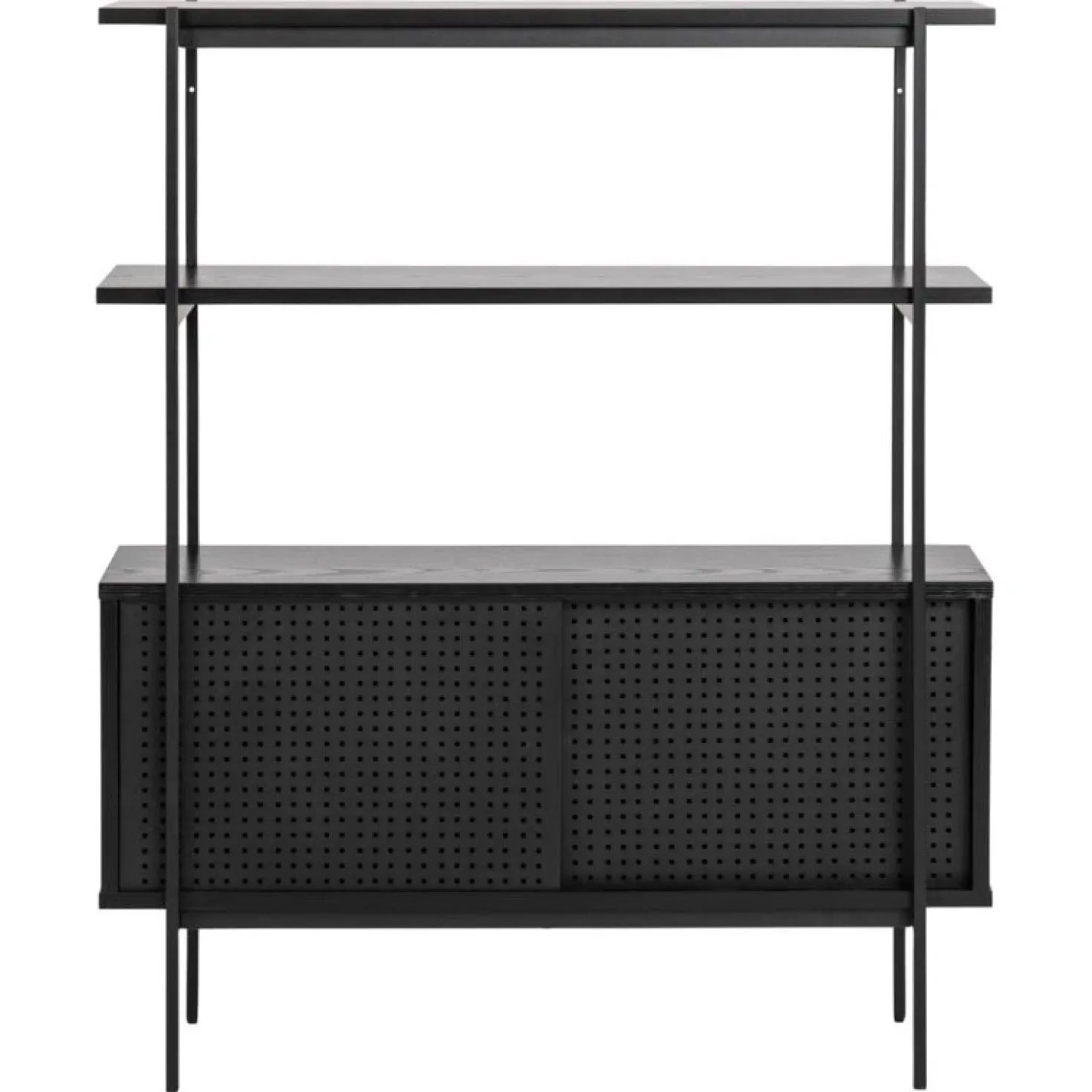 Belvero Boekenkast Zwart 94cm