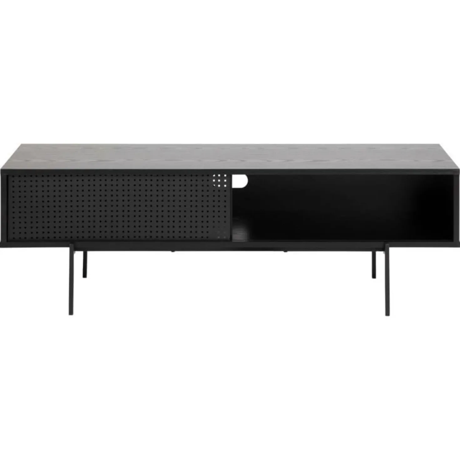 Belvero Tv meubel Zwart 140cm