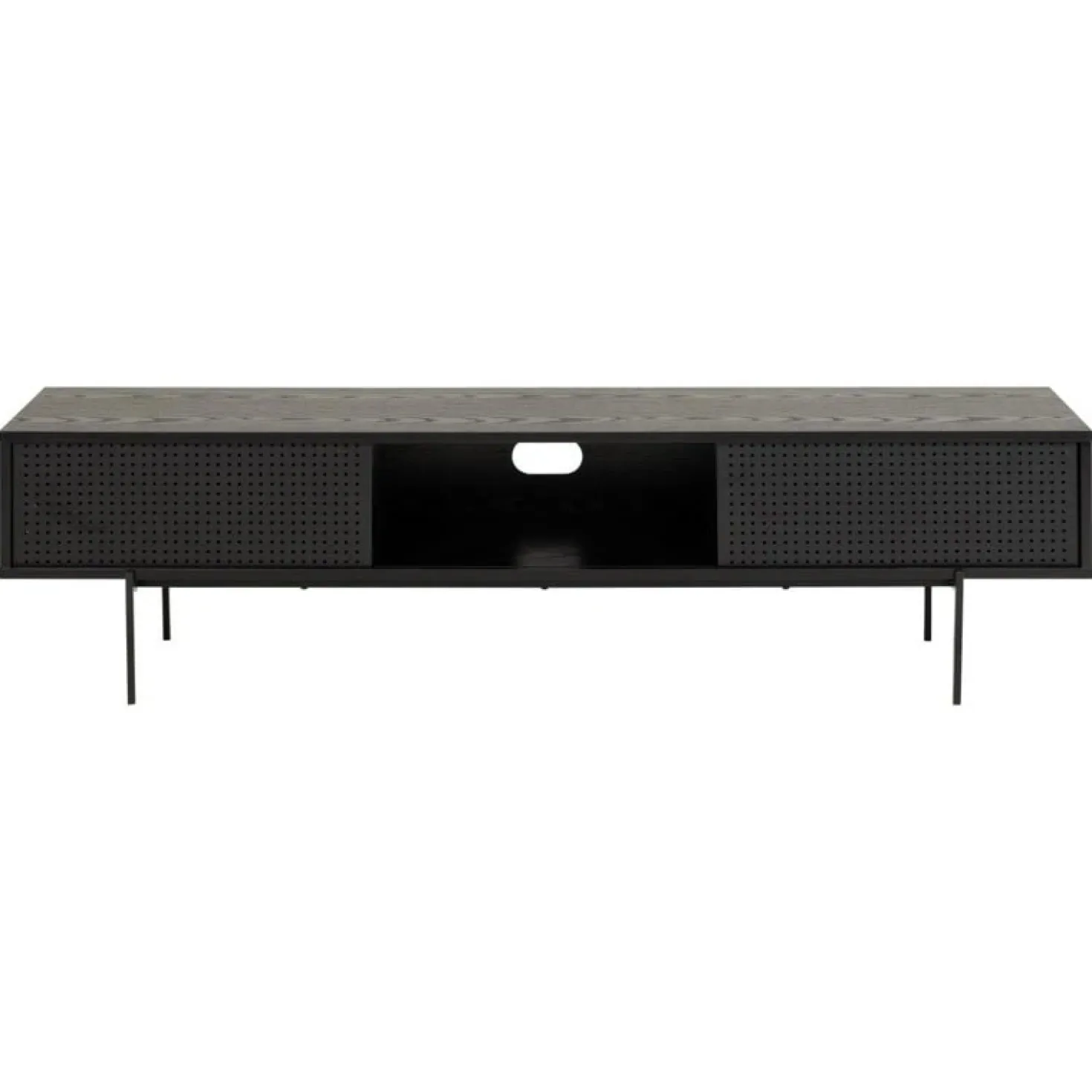 Belvero Tv meubel Zwart 180cm