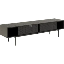 Belvero Tv meubel Zwart 180cm