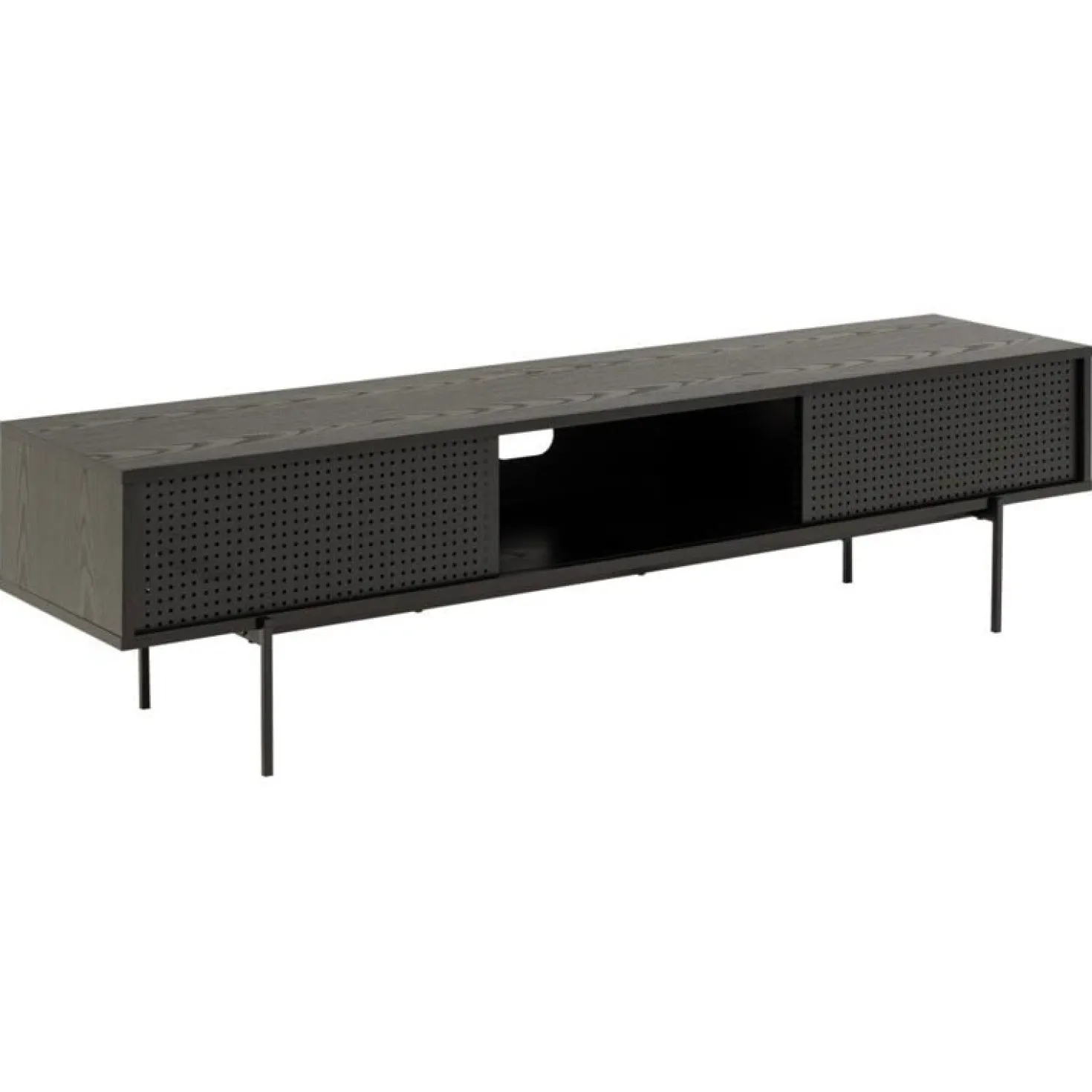 Belvero Tv meubel Zwart 180cm