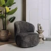 Belvi Fauteuil Donkergrijs draaibaar