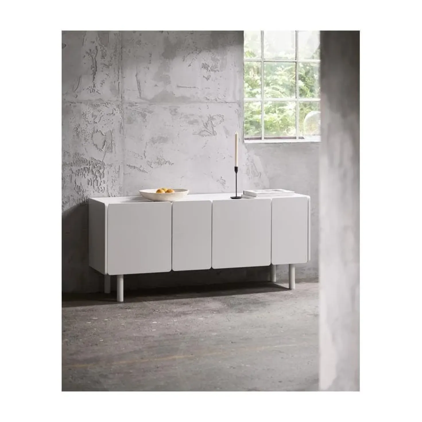 Benny Dressoir Wit 160cm