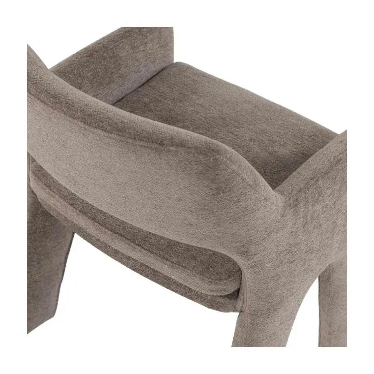 Bigfoot Eetkamerstoel Chenille Taupe