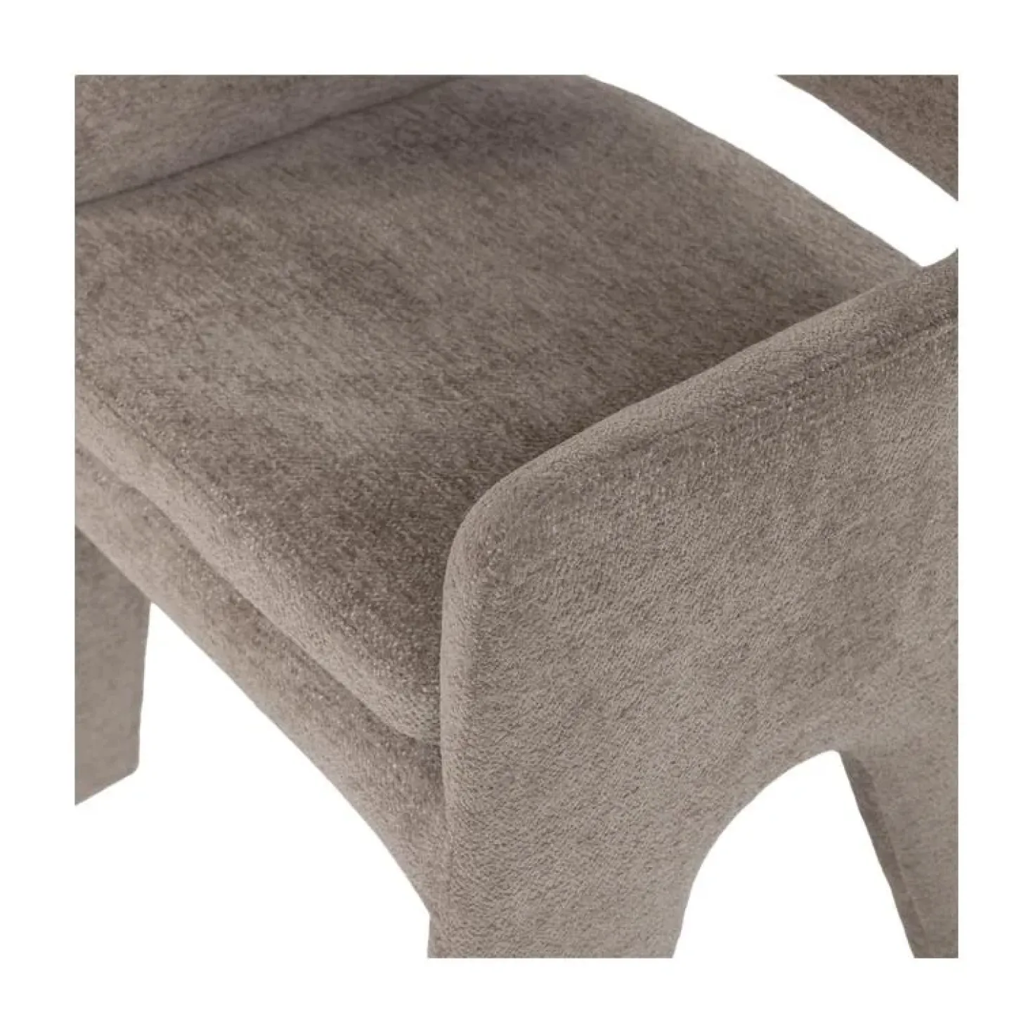 Bigfoot Eetkamerstoel Chenille Taupe