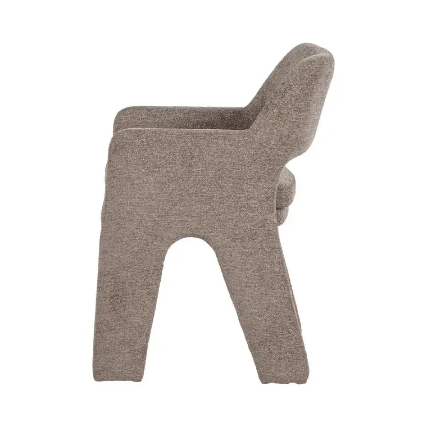 Bigfoot Eetkamerstoel Chenille Taupe