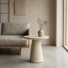 Bijzettafel Aime 45×45 beige