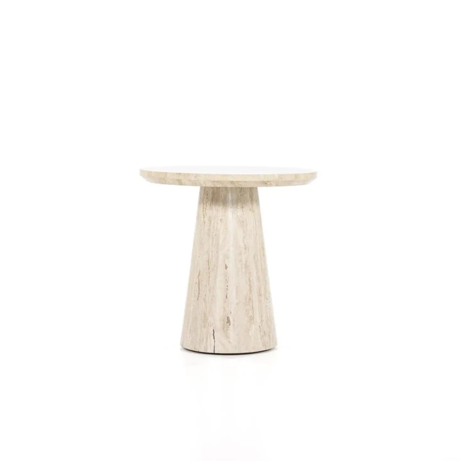 Bijzettafel Aime 45×45 beige