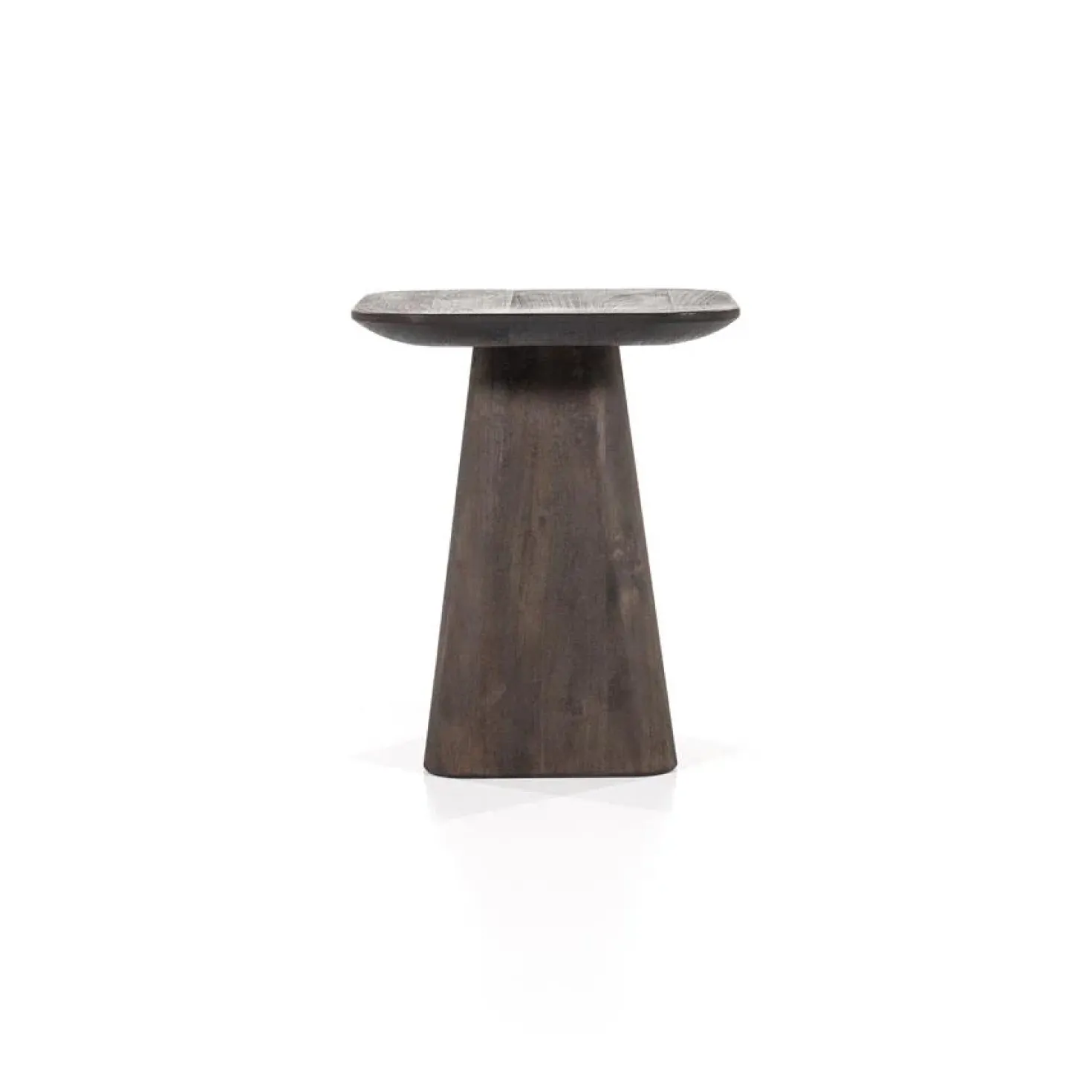 Bijzettafel Aron vierkant 40×40 bruin